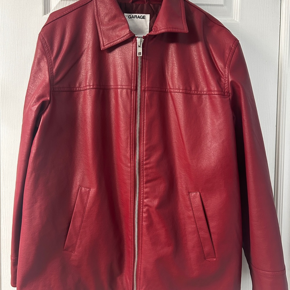 Garage Cherry Leather Jacket